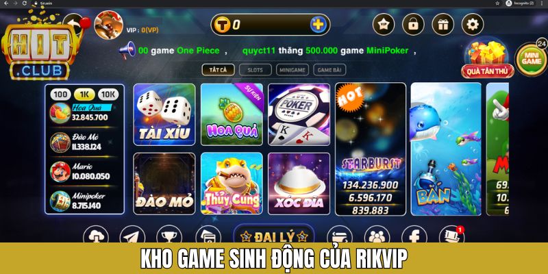 Top các trò chơi tựa game đang được ưa chuộng nhất